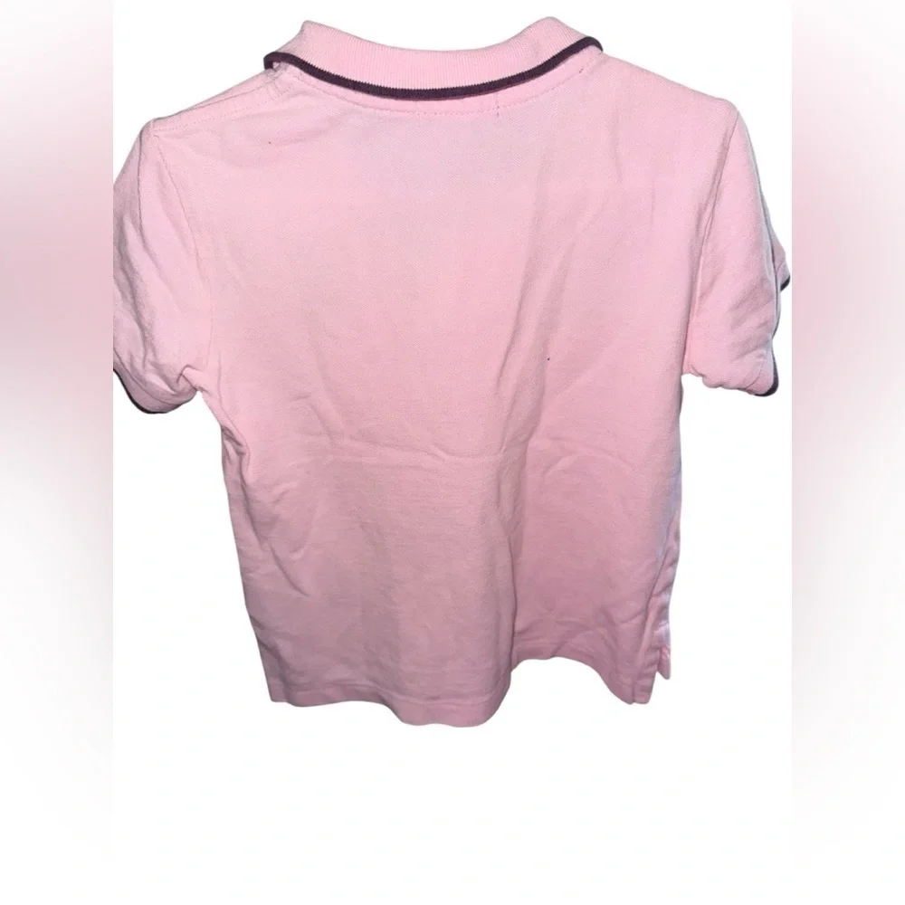 Ralph Lauren Kids Pink Polo with Embroidered Crest. Size 3T